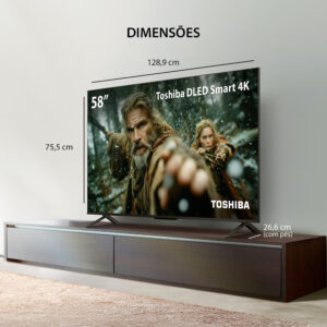 Smart TV DLED 58 4K 3HDMI 2USB