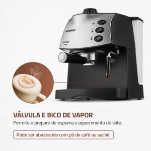 Máquina de Café Expresso Mondial C-08
