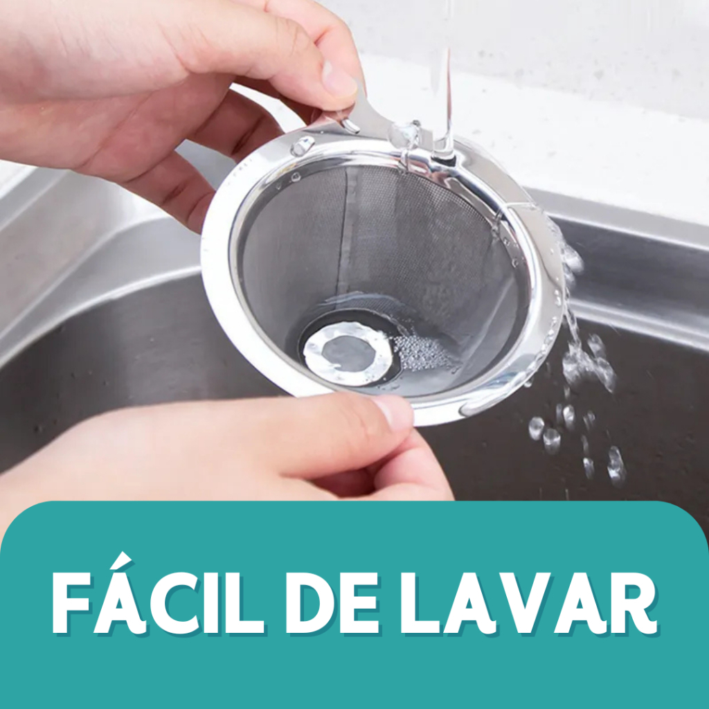 Filtro Coador De Café Inox 103