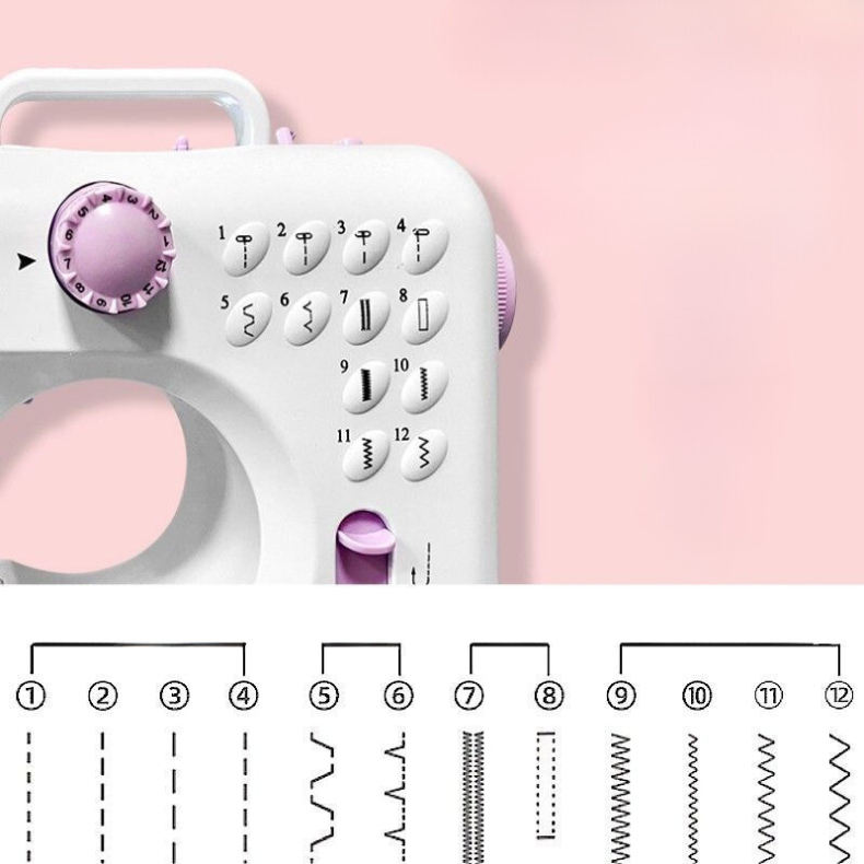 Mini Máquina De Costura Bivolt