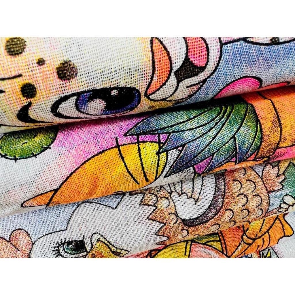 Pano De Prato Estampado Bainha