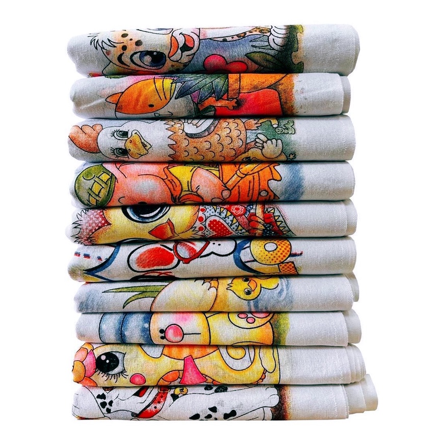 Pano De Prato Estampado Bainha