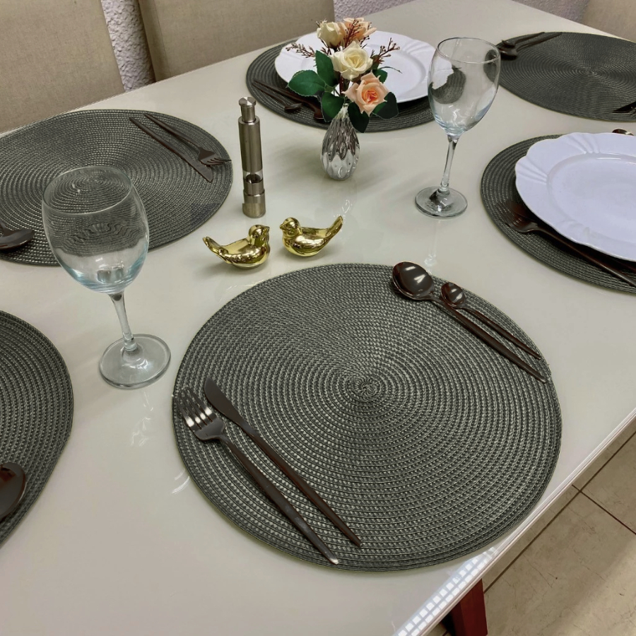 Jogo Americano Redondo Cozinha