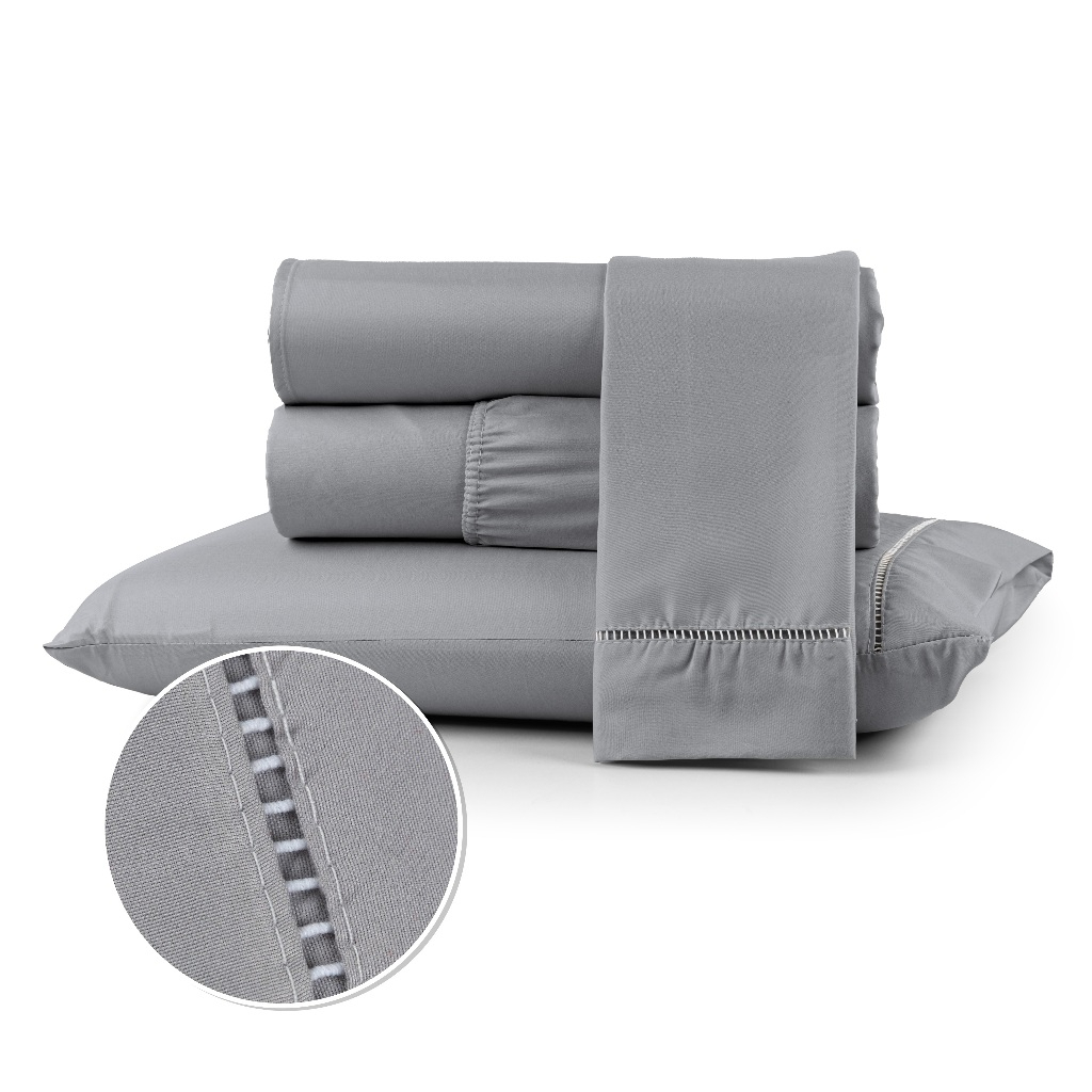 Kit Jogo Lençol Casal Queen