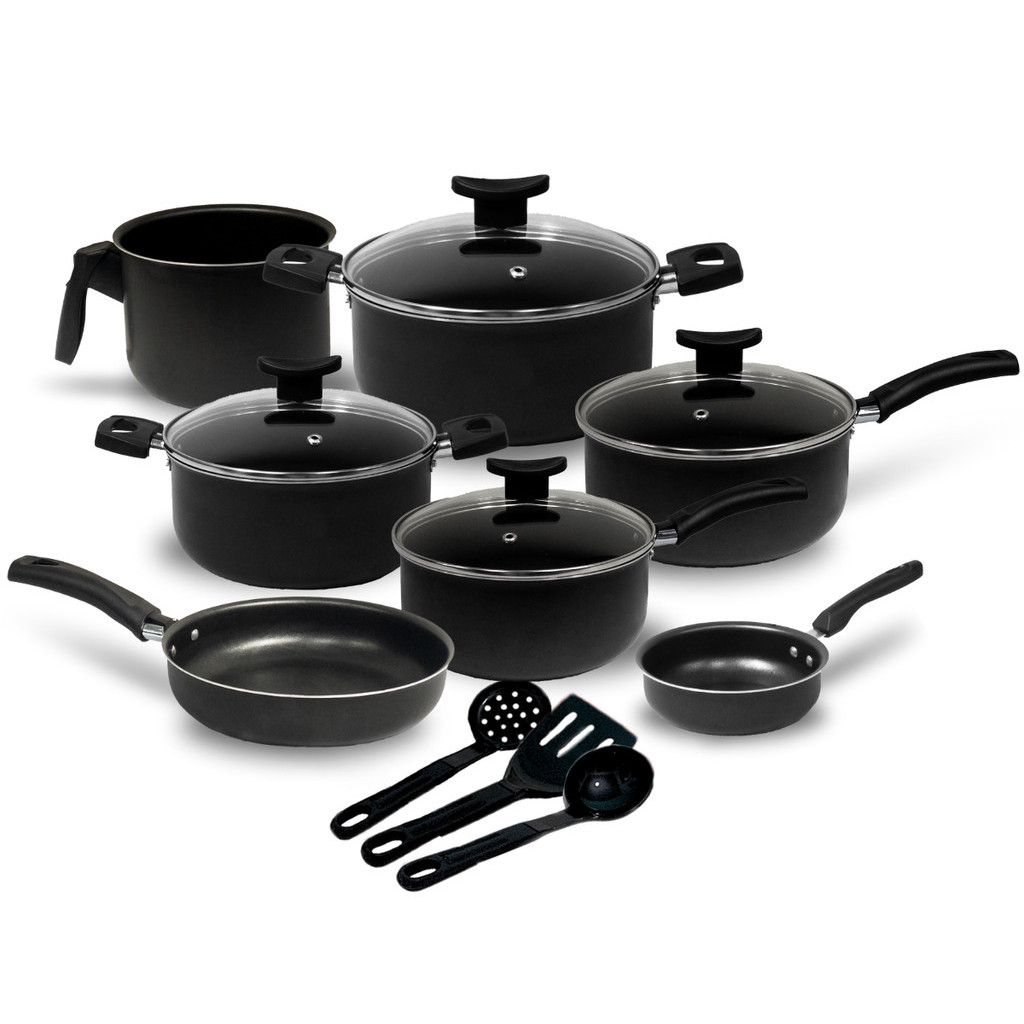 Jogo De Panelas Tampa de Vidro