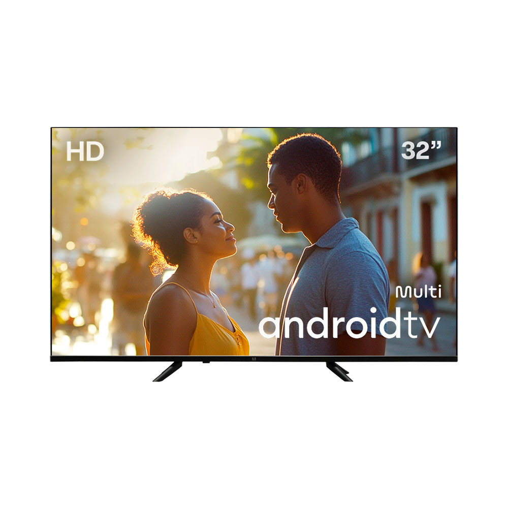 Smart TV DLED 32 HD Multi Essencial Android 11 3HDMI 2USB Wi-fi Bluetooth - TL062M