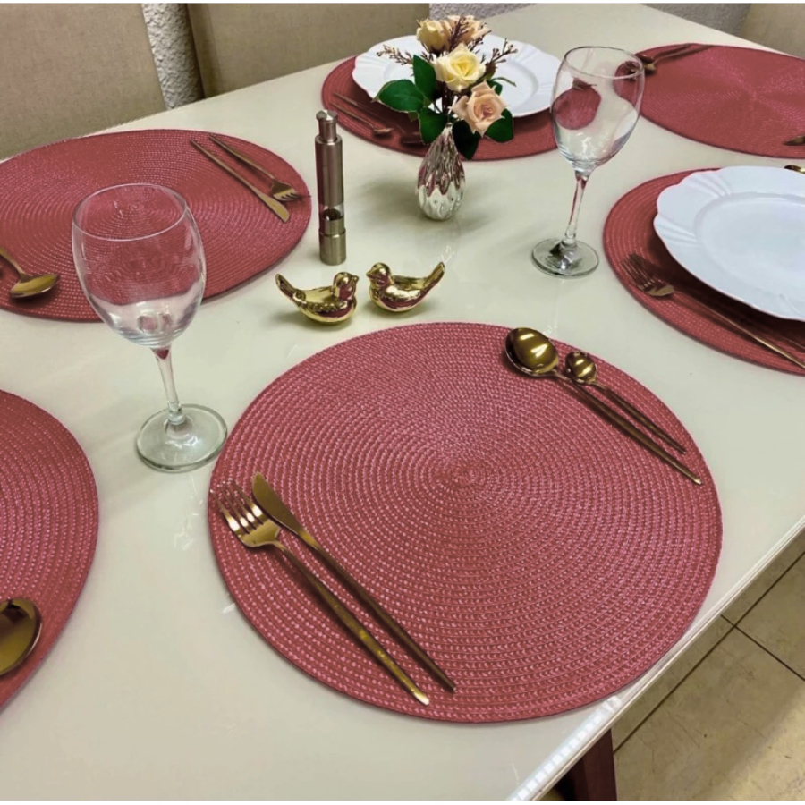 Jogo Americano Redondo Cozinha