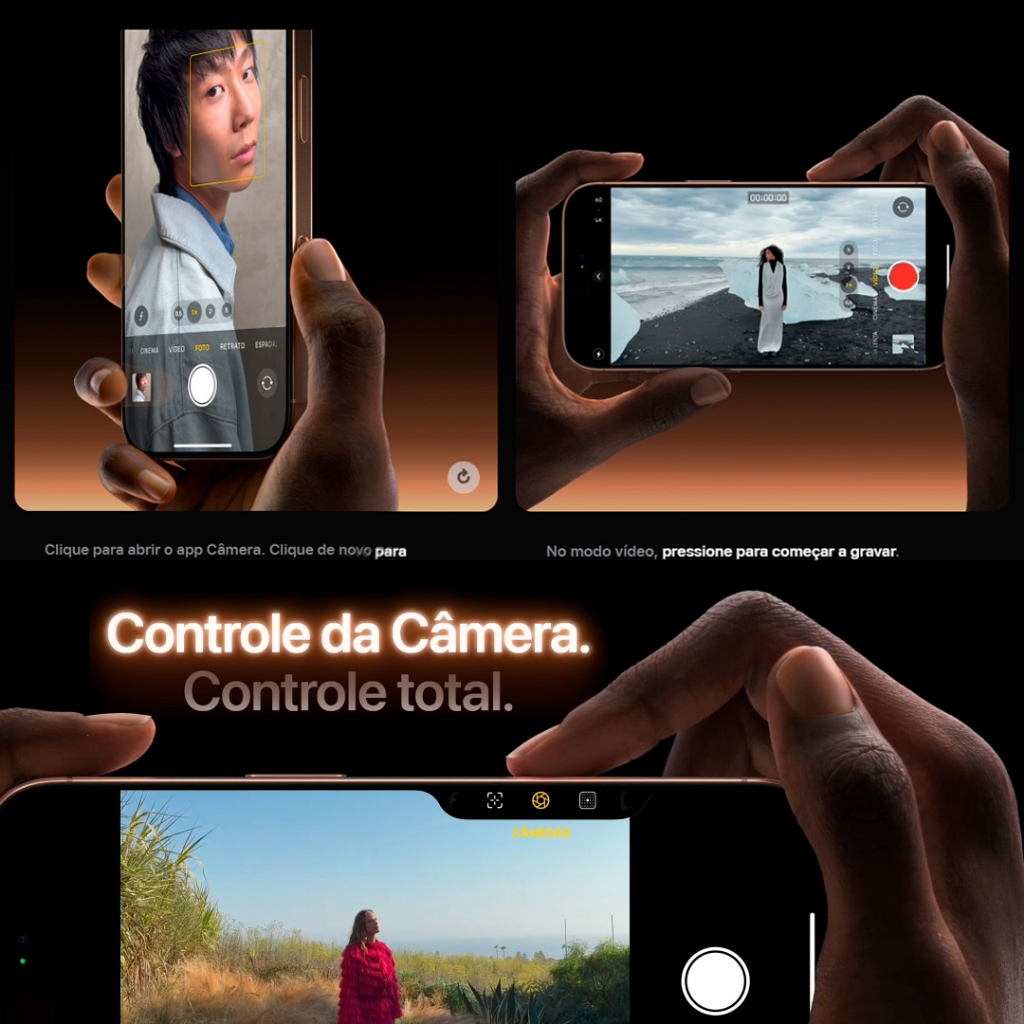 Celular iPhone 16 Pro Max 512gb 5g Dual E-sim Lacrado Original 1 Ano de Garantia Apple