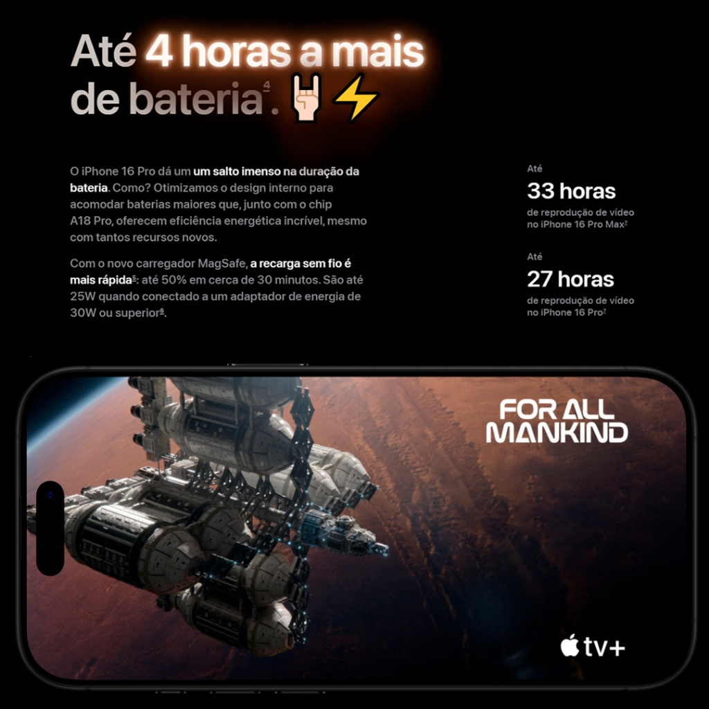 Celular iPhone 16 Pro Max 512gb 5g Dual E-sim Lacrado Original 1 Ano de Garantia Apple