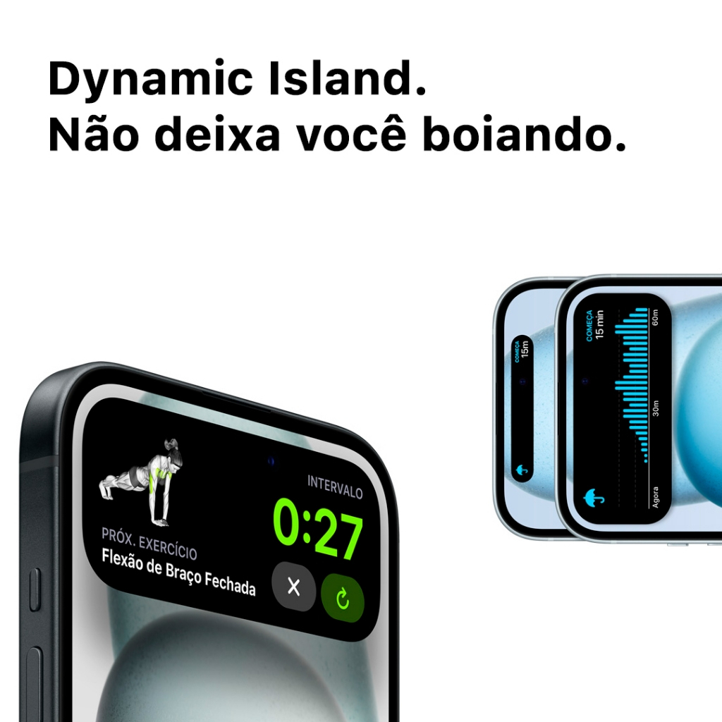 Celular iPhone 15 128GB e 256GB Original Novo Lacrado com Garantia Apple de 1 ano